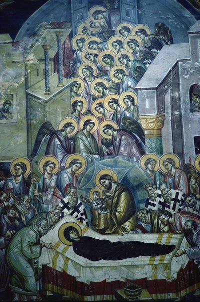 Dormition of the Virgin by Astrapas and Eutychios